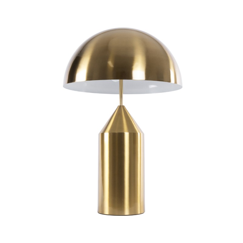 GLOBOSTAR® URANUS-L 61459 Μοντέρνο Επιτραπέζιο Φωτιστικό Πορτατίφ με Ντουί 2 x E27 AC 220-240V IP20 - Χρυσό - Μ50 x Π50 x Υ77cm