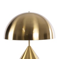 GLOBOSTAR® URANUS-L 61459 Μοντέρνο Επιτραπέζιο Φωτιστικό Πορτατίφ με Ντουί 2 x E27 AC 220-240V IP20 - Χρυσό - Μ50 x Π50 x Υ77cm