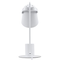 GLOBOSTAR® PENCASE 61564 Μοντέρνο Επιτραπέζιο Φωτιστικό Πορτατίφ με Ντουί 1 x E27 AC 220-240V IP20 - Λευκό - Μ12 x Π15 x Υ38cm