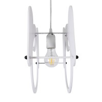 GLOBOSTAR® ELEPHANT 61578 Παιδικό Κρεμαστό Φωτιστικό Οροφής με Ντουί 1 x E27 AC 220-240V IP20 - Πολύχρωμο - Μ37.7 x Π15.5 x Υ31.5cm