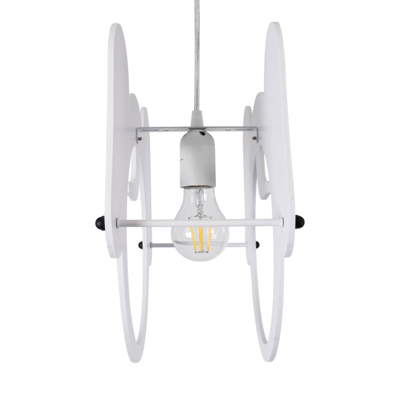 GLOBOSTAR® ELEPHANT 61578 Παιδικό Κρεμαστό Φωτιστικό Οροφής με Ντουί 1 x E27 AC 220-240V IP20 - Πολύχρωμο - Μ37.7 x Π15.5 x Υ31.5cm