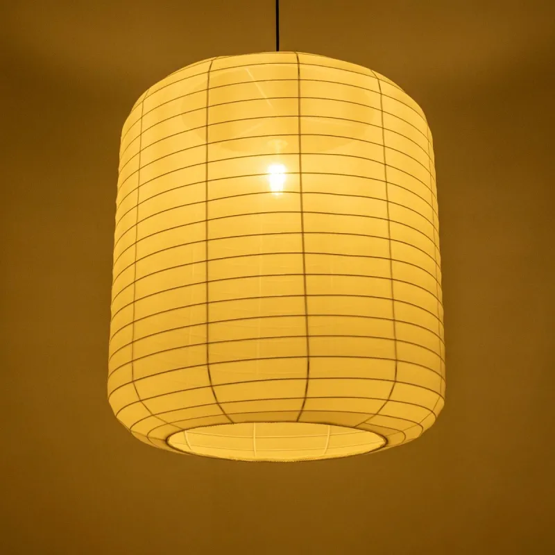 GLOBOSTAR® ROMINA 62001 Μοντέρνο Κρεμαστό Φωτιστικό Οροφής με Ντουί 1 x E27 AC 220-240V IP20 - Λευκό - Μ60 x Π60 x Υ65cm