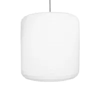 GLOBOSTAR® ROMINA 62001 Μοντέρνο Κρεμαστό Φωτιστικό Οροφής με Ντουί 1 x E27 AC 220-240V IP20 - Λευκό - Μ60 x Π60 x Υ65cm