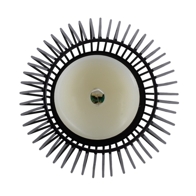 GloboStar® CANDLE 76493 Διακοσμητικό Realistic Κερί με LED Εφέ Κινούμενης Φλόγας - Μπαταρίας 2 x AA (Δεν Συμπεριλαμβάνονται) & Ασύρματο Χειριστήριο IR Θερμό Λευκό 2700K Dimmable Μαύρο Φ14 x Υ16cm