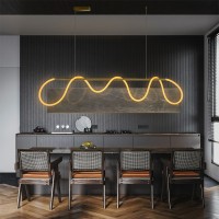 kelvo® GLOW KLV-101-0167 Κρεμαστό Φωτιστικό Οροφής LED 45W 4500lm 360° AC 220-240V IP20 Ρυθμιζόμενο Λευκό CCT με Χειριστήριο από 2700K έως 6000K Dimmable - Lumileds SMD Chip - Χρυσό Πλατίνα - Μ180 x Π30 x Υ40cm - 3 Χρόνια Εγγύηση