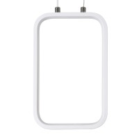 GLOBOSTAR® DEROBA 61299 Μοντέρνο Κρεμαστό Φωτιστικό Οροφής LED 12W 1320lm 360° AC 220-240V IP20 Ρυθμιζόμενο Λευκό CCT με On/Off 2700K/4500K/6000K - Lumileds SMD Chip - Λευκό Ματ - Μ16 x Π1.6 x Υ25.5cm - 3 Χρόνια Εγγύηση