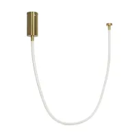 kelvo® GLOW KLV-101-0155 Κρεμαστό Φωτιστικό Οροφής LED 27W 2700lm 360° AC 220-240V IP20 Ρυθμιζόμενο Λευκό CCT με Χειριστήριο από 2700K έως 6000K Dimmable - Lumileds SMD Chip - Χρυσό Πλατίνα - Μ90 x Π9 x Υ95cm - 3 Χρόνια Εγγύηση