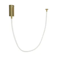 kelvo® GLOW KLV-101-0155 Κρεμαστό Φωτιστικό Οροφής LED 27W 2700lm 360° AC 220-240V IP20 Ρυθμιζόμενο Λευκό CCT με Χειριστήριο από 2700K έως 6000K Dimmable - Lumileds SMD Chip - Χρυσό Πλατίνα - Μ90 x Π9 x Υ95cm - 3 Χρόνια Εγγύηση