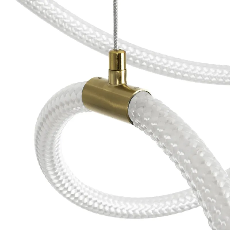 kelvo® GLOW KLV-101-0157 Κρεμαστό Φωτιστικό Οροφής LED 65W 6500lm 360° AC 220-240V IP20 Ρυθμιζόμενο Λευκό CCT με Χειριστήριο από 2700K έως 6000K Dimmable - Lumileds SMD Chip - Σατινέ Χρυσό Βούρτσας - Μ150 x Π70 x Υ90cm - 3 Χρόνια Εγγύηση