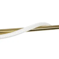kelvo® GLOW KLV-101-0166 Κρεμαστό Φωτιστικό Οροφής LED 34W 3400lm 360° AC 220-240V IP20 Ρυθμιζόμενο Λευκό CCT με Χειριστήριο από 2700K έως 6000K Dimmable - Lumileds SMD Chip - Χρυσό Πλατίνα - Μ140 x Π40 x Υ30cm - 3 Χρόνια Εγγύηση