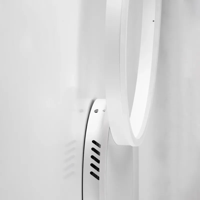 kelvo® VENOM KLV-101-0182-V2 Φωτιστικό Τοίχου / Απλίκα LED 45W 4500lm 360° AC 220-240V IP20 Ρυθμιζόμενο Λευκό CCT με Χειριστήριο από 2700K έως 6000K Dimmable - Lumileds SMD Chip - Λευκό Ματ - Μ60 x Π40 x Υ7.5cm - 3 Χρόνια Εγγύηση