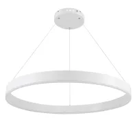 kelvo® VENOM KLV-101-0191 Κρεμαστό Φωτιστικό Οροφής LED 67W 6700lm 120° AC 220-240V IP20 Ρυθμιζόμενο Λευκό CCT με Χειριστήριο από 2700K έως 6000K Dimmable - Lumileds SMD Chip - Λευκό Ματ - Μ80 x Π80 x Υ6.5cm - 3 Χρόνια Εγγύηση