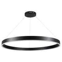 kelvo® VENOM KLV-101-0193 Κρεμαστό Φωτιστικό Οροφής LED 75W 7500lm 120° AC 220-240V IP20 Ρυθμιζόμενο Λευκό CCT με Χειριστήριο από 2700K έως 6000K Dimmable - Lumileds SMD Chip - Μαύρο Ματ - Μ100 x Π100 x Υ6.5cm - 3 Χρόνια Εγγύηση