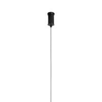 kelvo® VENOM KLV-101-0202 Κρεμαστό Φωτιστικό Οροφής LED 150W 15000lm 120° AC 220-240V IP20 Ρυθμιζόμενο Λευκό CCT με Χειριστήριο από 2700K έως 6000K Dimmable - Lumileds SMD Chip - Μαύρο Ματ - Μ150 x Π90 x Υ60cm - 3 Χρόνια Εγγύηση