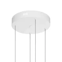 kelvo® VENOM KLV-101-0203 Κρεμαστό Φωτιστικό Οροφής LED 150W 15000lm 120° AC 220-240V IP20 Ρυθμιζόμενο Λευκό CCT με Χειριστήριο από 2700K έως 6000K Dimmable - Lumileds SMD Chip - Λευκό Ματ - Μ150 x Π90 x Υ60cm - 3 Χρόνια Εγγύηση