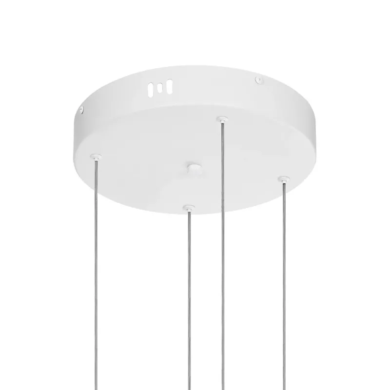 kelvo® VENOM KLV-101-0203 Κρεμαστό Φωτιστικό Οροφής LED 150W 15000lm 120° AC 220-240V IP20 Ρυθμιζόμενο Λευκό CCT με Χειριστήριο από 2700K έως 6000K Dimmable - Lumileds SMD Chip - Λευκό Ματ - Μ150 x Π90 x Υ60cm - 3 Χρόνια Εγγύηση