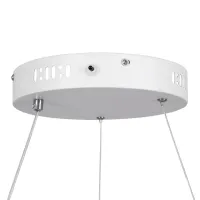 kelvo® NEMESIS KLV-101-0215 Κρεμαστό Φωτιστικό Οροφής LED 75W 7500lm 180° AC 220-240V IP20 Ρυθμιζόμενο Λευκό CCT με Χειριστήριο από 2700K έως 6000K Dimmable - Lumileds SMD Chip - Λευκό Ματ - Μ100 x Π100 x Υ4cm - 3 Χρόνια Εγγύηση