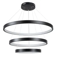 kelvo® NEMESIS KLV-101-0220 Κρεμαστό Φωτιστικό Οροφής LED 120W 12000lm 180° AC 220-240V IP20 Ρυθμιζόμενο Λευκό CCT με Χειριστήριο από 2700K έως 6000K Dimmable - Lumileds SMD Chip - Μαύρο Ματ - Μ80 x Π80 x Υ80cm - 3 Χρόνια Εγγύηση