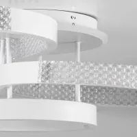 kelvo® DIAMOND KLV-101-0227 Φωτιστικό Οροφής LED 100W 10000lm 360° AC 220-240V IP20 Ρυθμιζόμενο Λευκό CCT με Χειριστήριο από 2700K έως 6000K Dimmable - Lumileds SMD Chip - Λευκό Ματ - Μ80 x Π50 x Υ20cm - 3 Χρόνια Εγγύηση