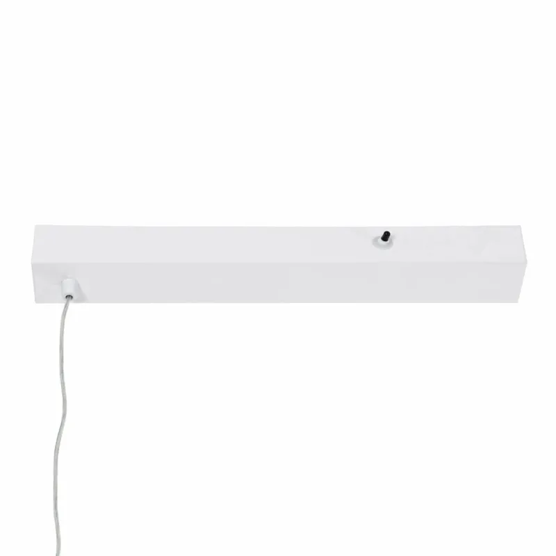 kelvo® LINARIA KLV-101-0256 Κρεμαστό Φωτιστικό Οροφής LED 36W 3600lm 180° AC 220-240V IP20 Ρυθμιζόμενο Λευκό CCT με Χειριστήριο από 2700K έως 6000K Dimmable - Lumileds SMD Chip - Λευκό Ματ - Μ120 x Π2 x Υ12cm - 3 Χρόνια Εγγύηση