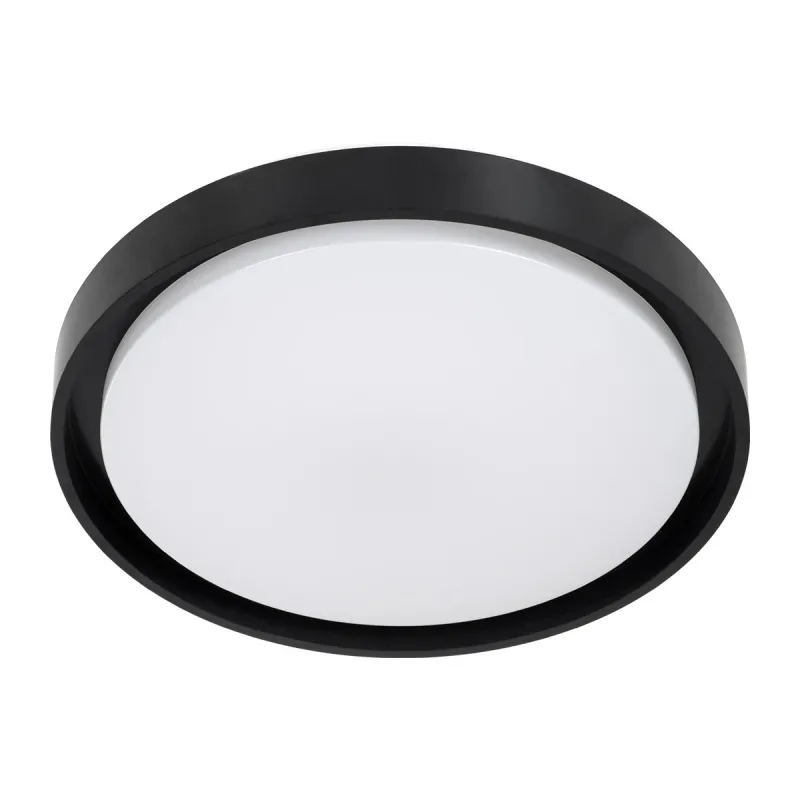 kelvo® BARCHETTA KLV-101-0265-V2 Φωτιστικό Οροφής LED 72W 7200lm 120° AC 220-240V IP20 Ρυθμιζόμενο Λευκό CCT με Χειριστήριο από 2700K έως 6000K Dimmable - Lumileds SMD Chip - Μαύρο Ματ - Μ48 x Π48 x Υ8.2cm - 3 Χρόνια Εγγύηση