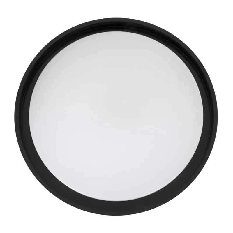 kelvo® BARCHETTA KLV-101-0265-V2 Φωτιστικό Οροφής LED 72W 7200lm 120° AC 220-240V IP20 Ρυθμιζόμενο Λευκό CCT με Χειριστήριο από 2700K έως 6000K Dimmable - Lumileds SMD Chip - Μαύρο Ματ - Μ48 x Π48 x Υ8.2cm - 3 Χρόνια Εγγύηση