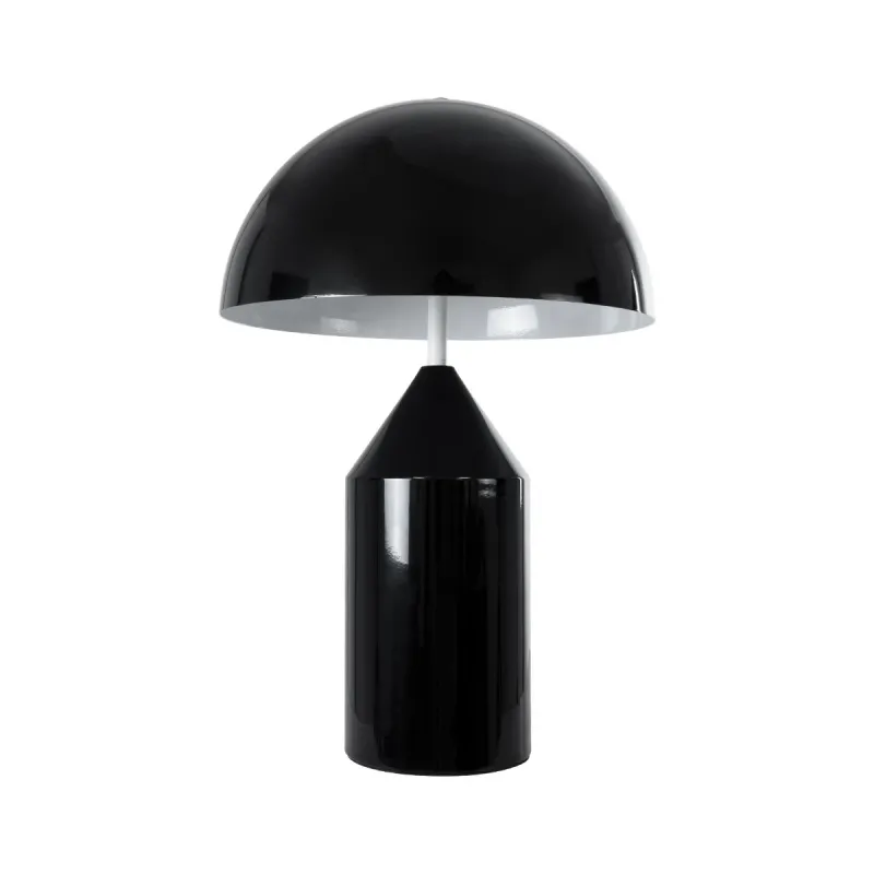 kelvo® URANUS KLV-101-0371 Επιτραπέζιο Φωτιστικό Πορτατίφ για 2 Λάμπες με Ντουί E27 AC 220-240V IP20 - Μαύρο Ματ - Μ35 x Π35 x Υ54cm