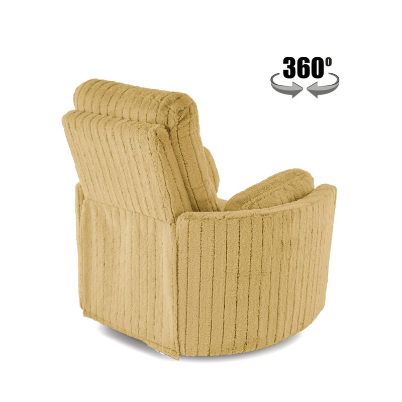 PEGAS leisure chair, mustard