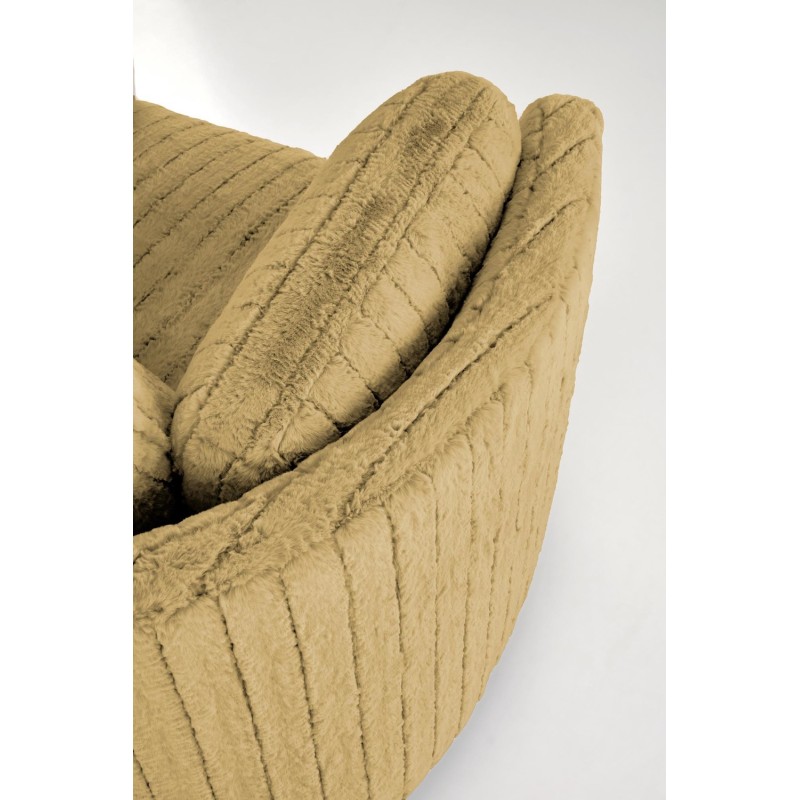 PEGAS leisure chair, mustard