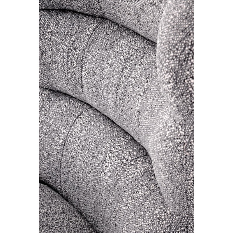 JACKIE Περιστρεφόμενη Πολυθρόνα Relax Γκρι 75x88x96cm