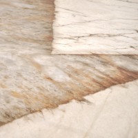 Επεκτεινόμενο Τραπέζι Τραπεζαρίας Alter με Κεραμική Επιφάνεια Όψης Μπεζ Μαρμάρου 180-260x90cm