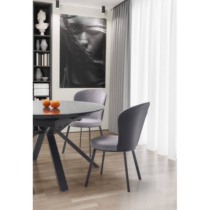 VERTIGO Τραπέζι τραπεζαρίας επεκτεινόμενο 130-180x130x76cm