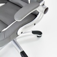 SATURN Καρέκλα γραφείου γκρι με μηχανισμό TILT 67x65x112-120cm