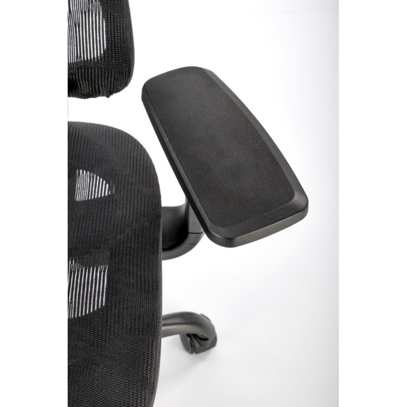 GOTARD Καρέκλα γραφείου με μηχανισμό MULTIBLOCK μαύρη 71x75x114cm