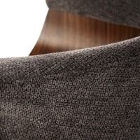 K545 καρέκλα, γκρι / καρυδιά διαστάσεις: 63/53/83cm με ύψος καθίσματος 51 cm