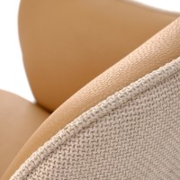 K527 καρέκλα, μπεζ διαστάσεις: 60/65/85cm ύψος καθίσματος 40 cm, λειτουργία περιστροφής 180