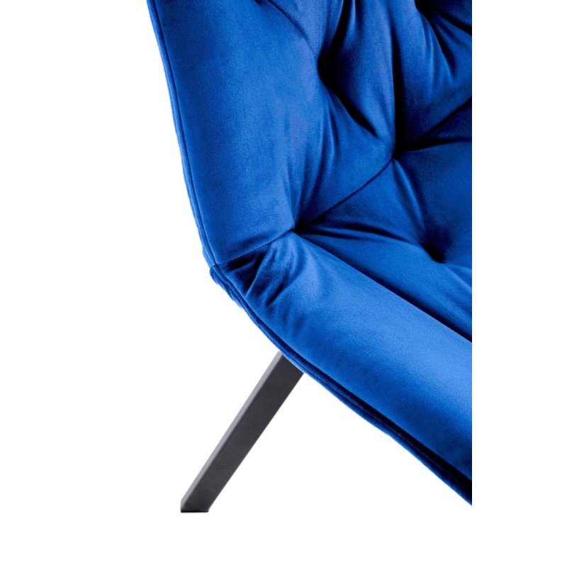 K519 Καρέκλα μπλε 54x63x86 με ύψος καθίσματος 47 cm