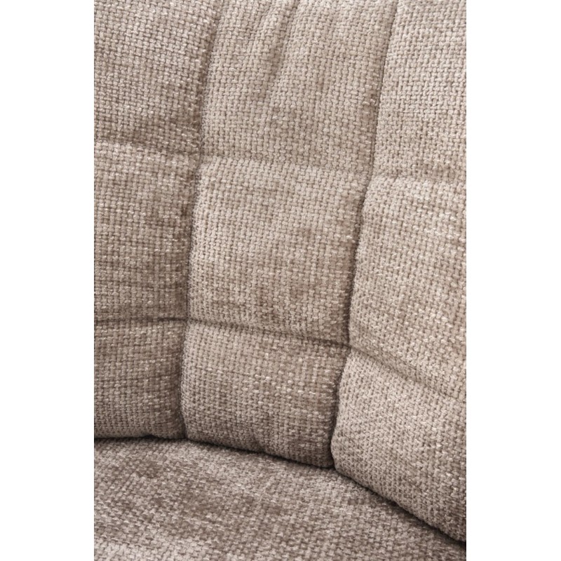 K540 Καρέκλα τραπεζαρίας μπεζ: 60x63x89cm ύψος καθίσματος 51 cm, λειτουργία περιστροφής 360