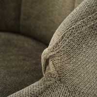 K543 καρέκλα, λαδί διαστάσεις: 55/60/87cm με ύψος καθίσματος 46 cm