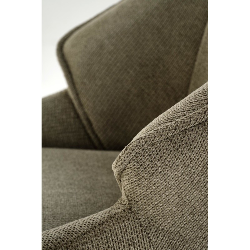 K543 καρέκλα, λαδί διαστάσεις: 55/60/87cm με ύψος καθίσματος 46 cm