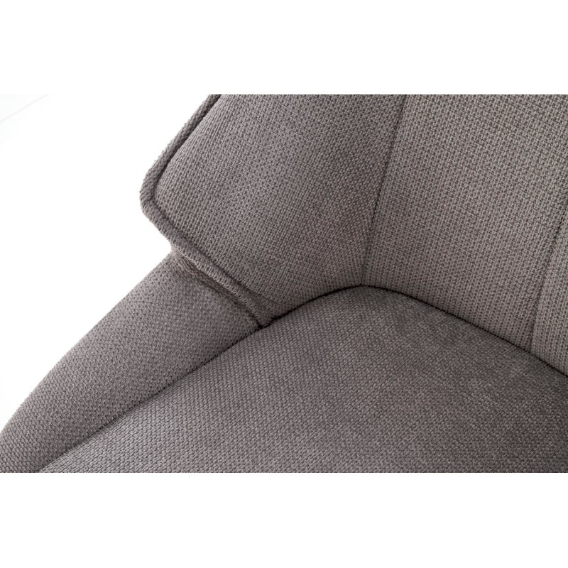 K543 καρέκλα, γκρι διαστάσεις: 55/60/87cm με ύψος καθίσματος 46 cm