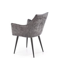 K559 καρέκλα, γκρι διαστάσεις: 60/59/85cm με ύψος καθίσματος 47 cm