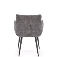 K559 καρέκλα, γκρι διαστάσεις: 60/59/85cm με ύψος καθίσματος 47 cm
