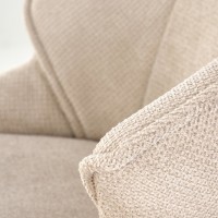 Σκαμπό μπαρ μαύρο/μπεζ  50x54x96-118x62-84 cm