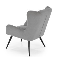 Πολυθρόνα BYRON γκρι 75x85x92 με ύψος καθίσματος 45 cm