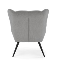Πολυθρόνα BYRON γκρι 75x85x92 με ύψος καθίσματος 45 cm