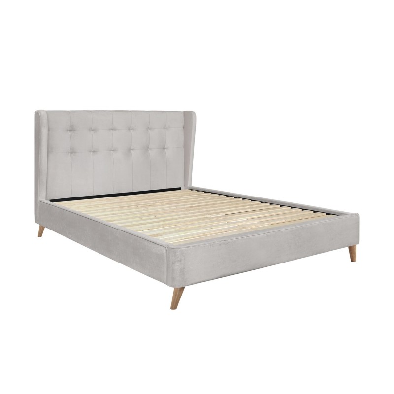 ESTELLA Κρεβάτι διπλό μπεζ 172x219x113 cm