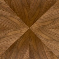 Τραπέζι DANILO καρυδιά/μαύρο 120x74x65 cm