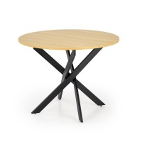 Τραπέζι τραπεζαρίας EDGAR σε φυσικό 100x76x55cm