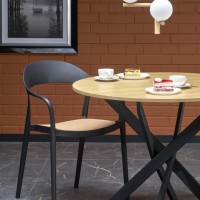 Τραπέζι τραπεζαρίας EDGAR σε φυσικό 100x76x55cm